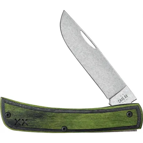 Case XX UK EDC Sod Buster Jr Crossroads XR - 2.83" S35VN Stainless Steel Blade Dymalux Wood Handle