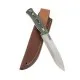 Casstrom No.14 SFK Camp Knife - 5.5" A8 MOD Blade Green Micarta Handle Cyclaire Knives and Tools