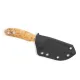 Casstrom Safari Mini Hunter - 2.5" 12c27 Stainless Steedl Blade Curly Birch Handle Kydex Sheath Cyclaire Knives and Tools