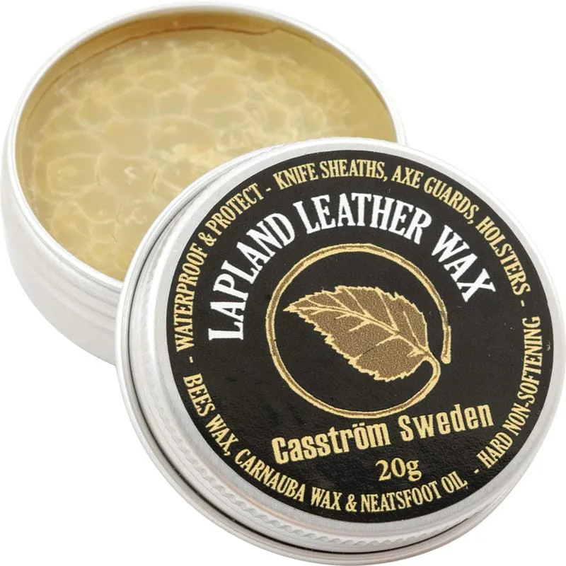 Casstrom Lapland Leather Wax - 20g Tin Cyclaire Knives and Tools