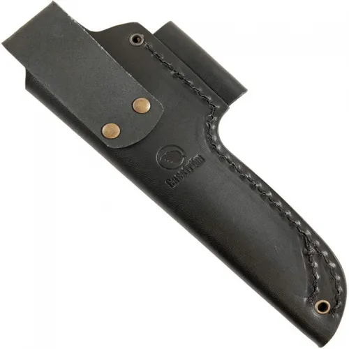 Leather Sheath with Firesteel Loop Right Handed Black for Casstrom No.10 SFK