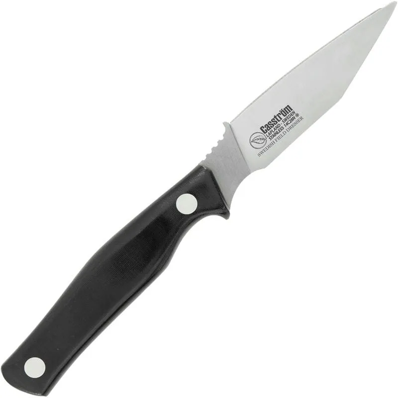 Casstrom Swedish Field Dresser Black Micarta with Kydex Sheath Cyclaire Knives and Tools
