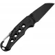 CIVIVI Pragma Folding Knife - 2.2" Black Nitro-V Wharncliffe Blade Black Milled Aluminum Handle Cyclaire Knives and Tools
