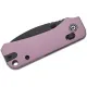 CIVIVI Knives Baby Banter 2 Folding Knife - 2.34" Nitro-V Black Blade Purple Machined Aluminum Handle Cyclaire Knives and Tools