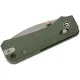 CIVIVI Knives Baby Banter 2 Folding Knife - 2.34" Nitro-V Stonewash Blade Green Canvas Micarta Handle Cyclaire Knives and Tools