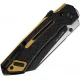 CIVIVI Buster FG Superlock Folding Knife - 4.25" Two Tone Nitro-V Sheepsfoot Blade Black Textured G10 Handle Cyclaire Knives and Tools