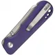 CIVIVI Knives Crabby Folding Knife - 2.7" 14C28N Sheepsfoot Blade Purple G10 Handle Cyclaire Knives and Tools