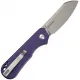 CIVIVI Knives Crabby Folding Knife - 2.7" 14C28N Sheepsfoot Blade Purple G10 Handle Cyclaire Knives and Tools