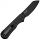 CIVIVI Knives Crabby Folding Knife - 2.7" 14C28N Black Sheepsfoot Blade Black Canvas Micarta Handle Cyclaire Knives and Tools