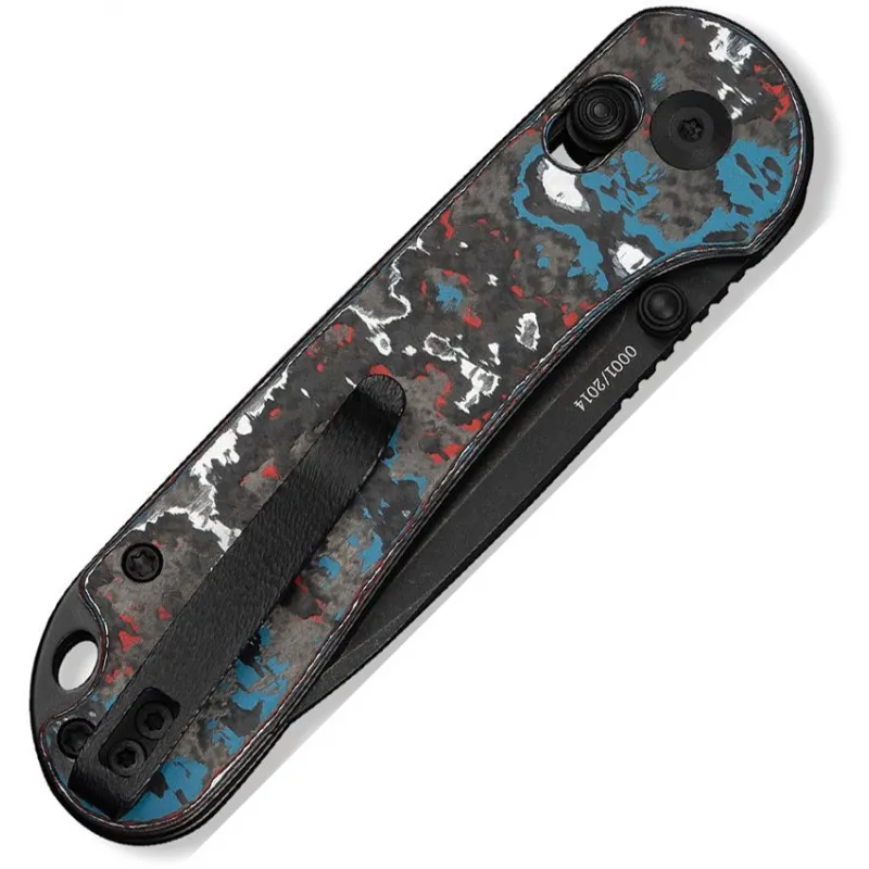 CIVIVI Elementum Limited Edition Folding Knife - 2.96" CPM-S35VN Stainless Steel Blade Nebula FatCarbon Handle Cyclaire Knives and Tools