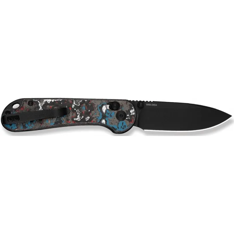 CIVIVI Elementum Limited Edition Folding Knife - 2.96" CPM-S35VN Stainless Steel Blade Nebula FatCarbon Handle Cyclaire Knives and Tools