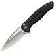 CIVIVI Kitefin Button Lock Folding Knife - 3.25" 14C28N Stainless Steel Blade Black Aluminium Handle Cyclaire Knives and Tools
