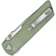 CIVIVI Zygon Folding Knife - 3.24" Nitro-V Satin Blade Natural Blue Glow-in-the-Dark G10 Handle Cyclaire Knives and Tools