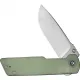 CIVIVI Zygon Folding Knife - 3.24" Nitro-V Satin Blade Natural Blue Glow-in-the-Dark G10 Handle Cyclaire Knives and Tools