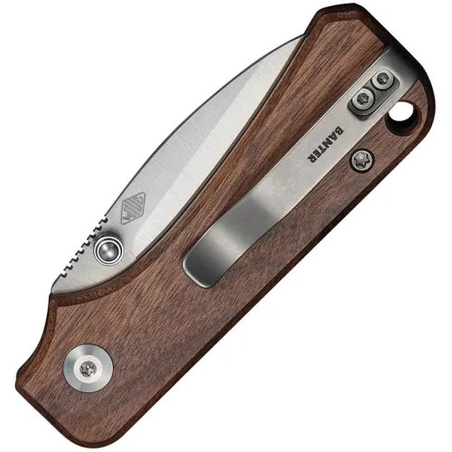 CIVIVI Baby Banter UK EDC  Pocket Knife - 2.38" Satin Finish Nitro-V Blade Brown Wood Handle