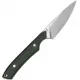 CIVIVI High Grass Field Fixed Blade Knife - 3" Satin Finish 14C28N Blade Green Canvas Micarta Handle Cyclaire Knives and Tools