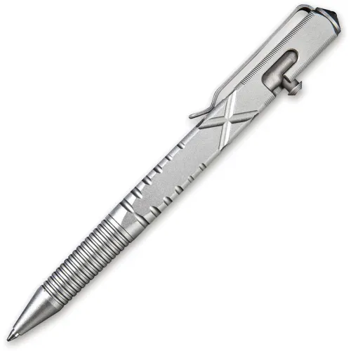 CIVIVI C-Quill Pen – Bolt-Action Grey Aluminium EDC Pen
