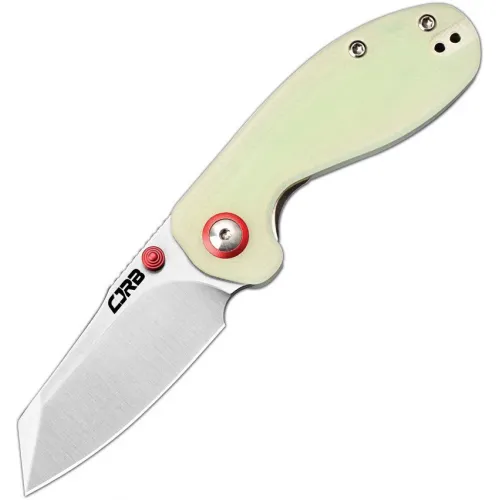 CJRB Maileah Folding Knife - 2.38" AR-RPM9 Stainless Steel Blade Glow In The Dark G10 Handle