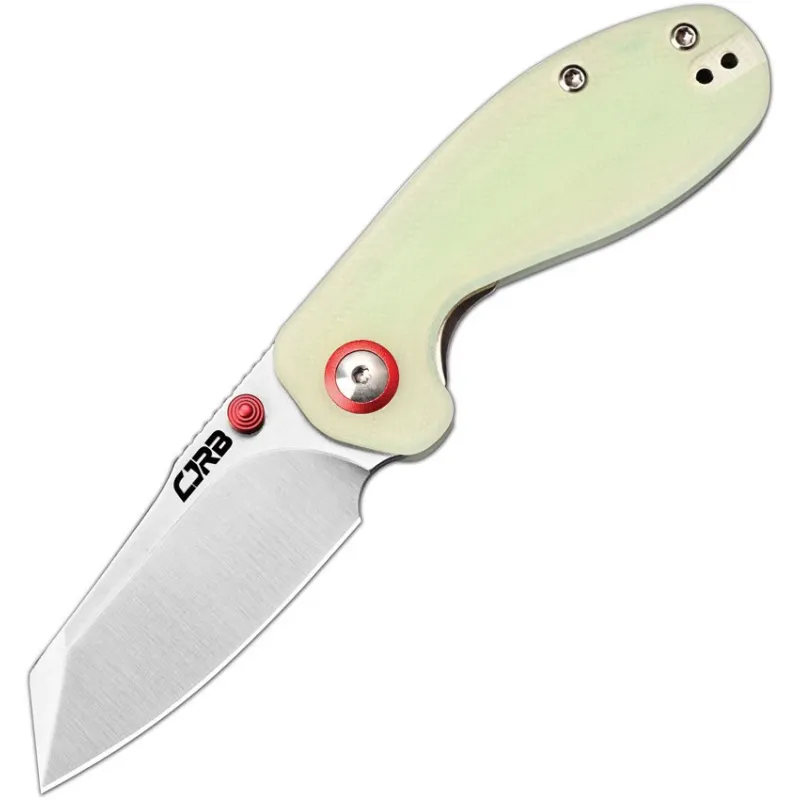 CJRB Maileah Folding Knife - 2.38" AR-RPM9 Stainless Steel Blade Glow In The Dark G10 Handle Cyclaire Knives and Tools