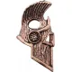 Coeburn Tool Spartan Helmet Bead Copper Cyclaire Knives and Tools