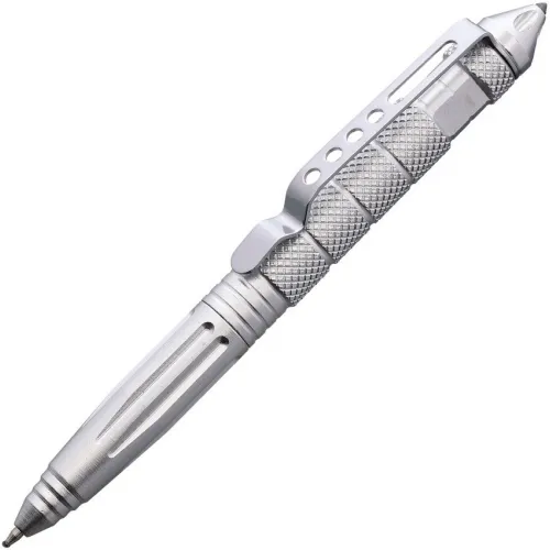 Coeburn Tool Aluminium Tactical Pen Silver with Glass Breaker