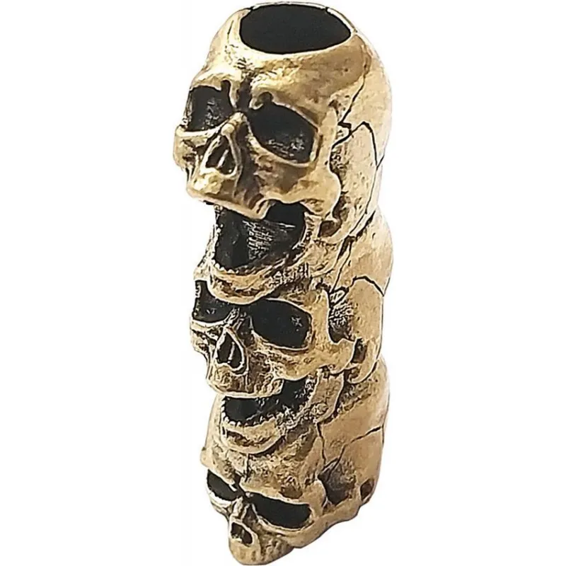 Coeburn Tool Three Tier Skull Bead Brass Cyclaire Knives and Tools