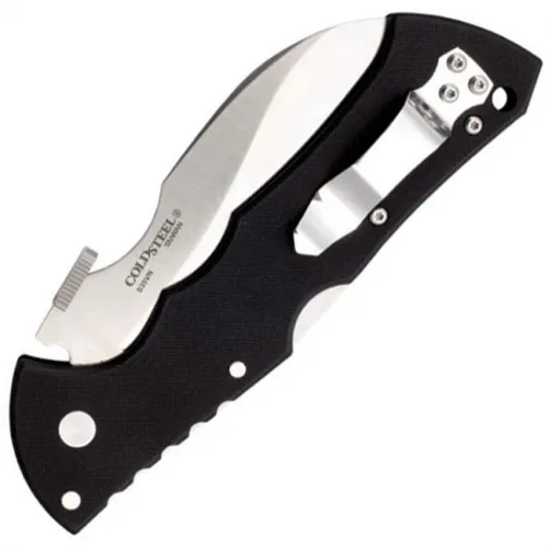Cold Steel Black Talon Folding Knife - 4" S35VN Talon Blade Black G10 Handle