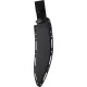 Cold Steel 35GKX Gurkha Kukri Plus Fixed Blade Knife - 12" Black Coated 52100 High Carbon Steel Cyclaire Knives and Tools