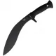 Cold Steel 35GKX Gurkha Kukri Plus Fixed Blade Knife - 12" Black Coated 52100 High Carbon Steel Cyclaire Knives and Tools