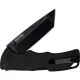 Cold Steel Verdict Folding Knife All Black - 3" AUS-10A Black Tanto Stainless Steel Blade Black G10 Handle Cyclaire Knives and Tools