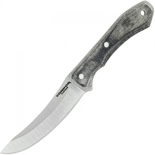 Condor K-Night Scullery Knife - 4.68" 14C28N Blasted Blade Micarta Handle