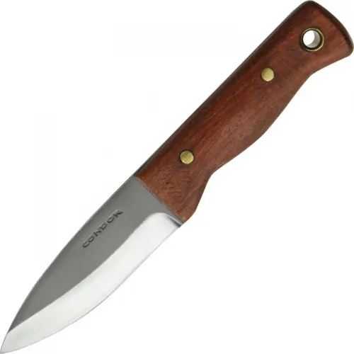 Condor Mini Bushlore Camp Knife - 3" Carbon Steel Blade Hardwood Handle