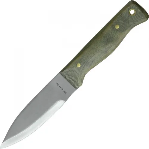 Condor Bushlore Camp Knife - 4.3" Carbon Steel Blade Micarta Handle
