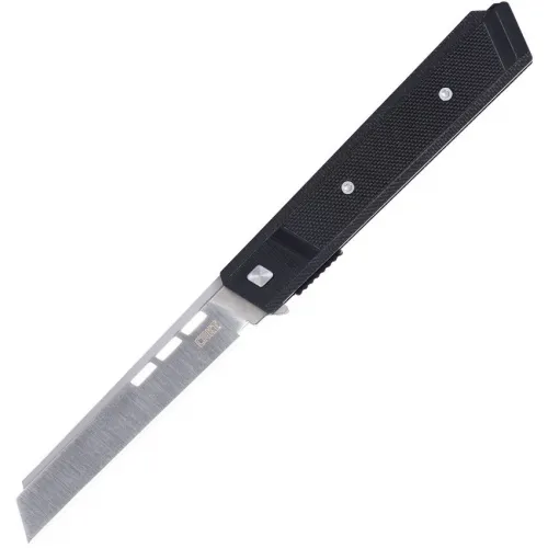 CRKT 3840 Zephry Liner Lock Folding Knife - 3.22" D2 Tool Steel Blade Black G10 Handle