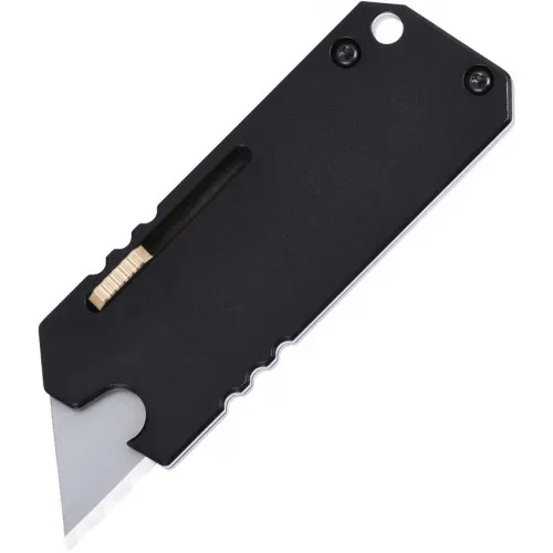 CRKT 9917 Compact Utility Tool Black Titanium Handle with Prybar, Screwdriver and Bottle Opener