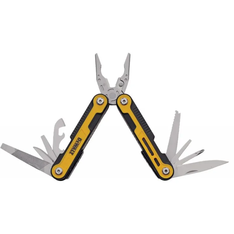 Dewalt MT21 13 In 1 MultiTool Yellow and Black Cyclaire Knives and Tools