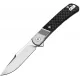 Dreamtech Knives D4368VC Folding Pocket Knife - 3" VG-10 Clip Point Stainless Steel Blade Grey Titanium Handle with Twill CF Inlay Cyclaire Knives and Tools