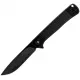 Dreamtech Knives D4369VB Folding Pocket Knife - 3" Black VG-10 Drop Point Stainless Steel Blade Black Textured Titanium Handle Cyclaire Knives and Tools