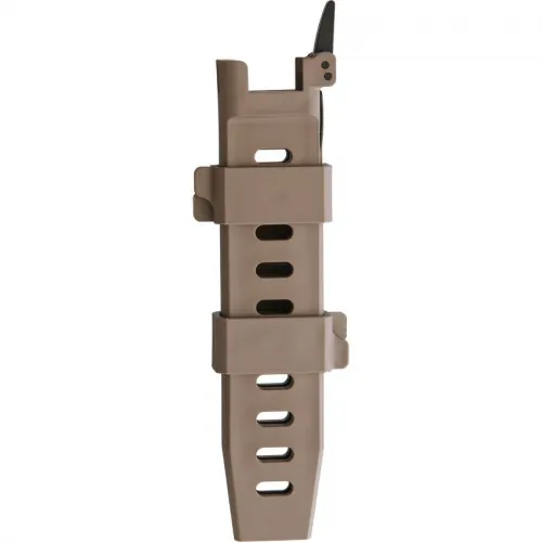Extrema Ratio Mamba Desert Fixed Blade Knife - 4.5" N690 Blade Desert Tan Forprene Handle Glass Breaker