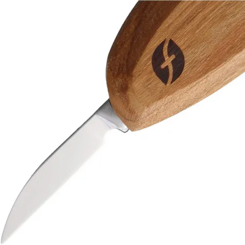 Flexcut Pro Series Slim Version FP01S Detail Knife - 1,375" 1095 Heat Treated Stainless Steel Blade Wood Handle