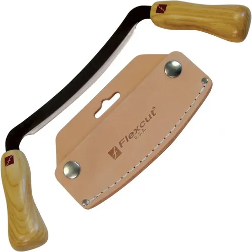 Flexcut KN16 Drawknife with Sheath