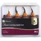 Flexcut KNP100 Premium 4 Piece Carving Knife Set with Cherry Wood Handles and Tool Roll Cyclaire Knives and Tools