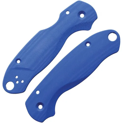 Flytanium Lotus Blue G10 Scales for Spyderco Paramilitary 3