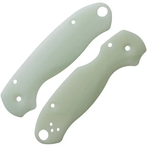 Flytanium Lotus Jade G10 Scales for Spyderco Paramilitary 3