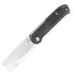 Flytanium Arcade Lite Folding Knife - 3.2" AUS-10A Steel Blade Smoke Black Polycarbonate Handle Cyclaire Knives and Tools