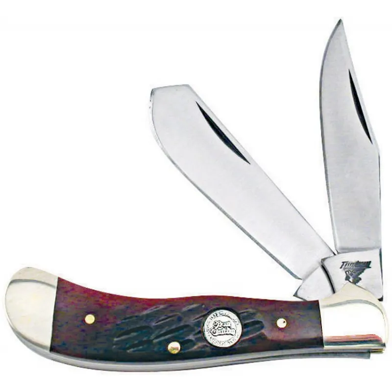 Frost Cutlery Little Saddlehorn Autumn Pocket Knife  Cyclaire Knives and Tools