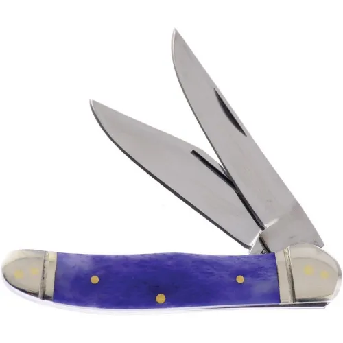 Frost Cutlery Lockback Purple Folding Hunter Pocket Knife