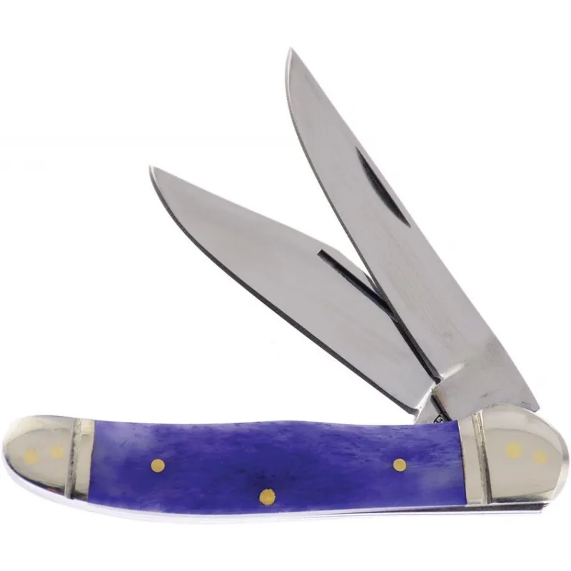 Frost Cutlery Lockback Purple Folding Hunter Pocket Knife Cyclaire Knives and Tools
