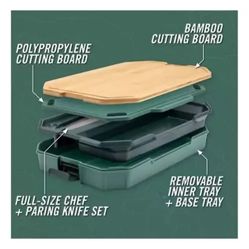 Gerber ComplEAT Cutting Board and Knife Set 