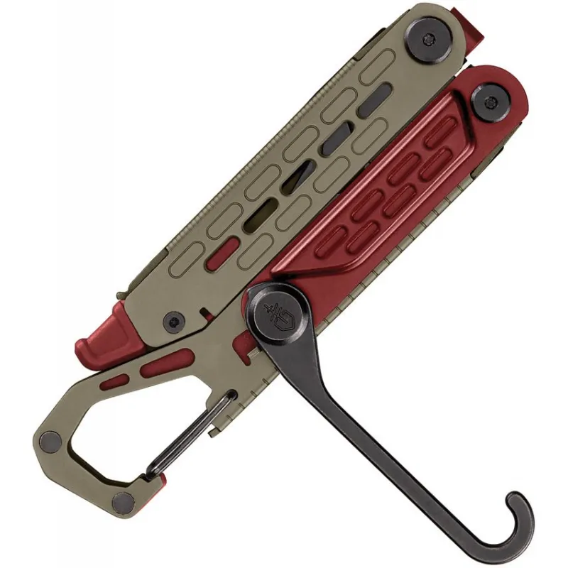 Gerber Stakeout Spark Multi-Tool Coyote Brown - 2.4" Plain and Serrated Blade Cyclaire Knives and Tools